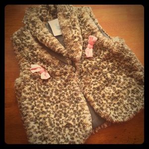 Leopard vest